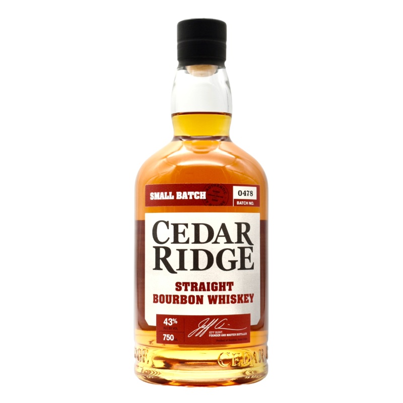 Cedar Ridge Iowa Straight Bourbon Whiskey 750ml