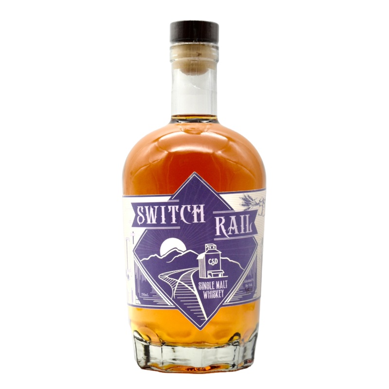 Copper Sky Distillery Switch Rail Single Malt Whiskey 750ml
