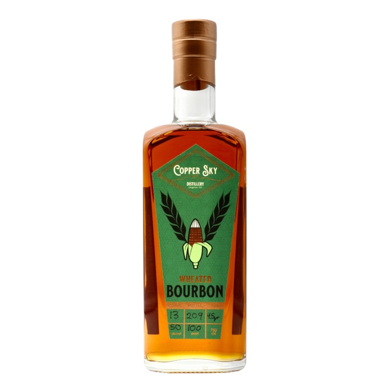 Copper Sky Distillery Wheated Bourbon 750ml