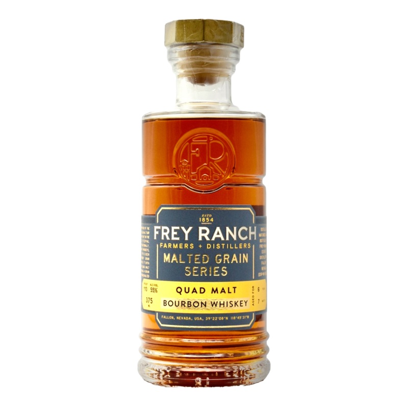 Frey Ranch Quad Malt Bourbon 110pf 375ml