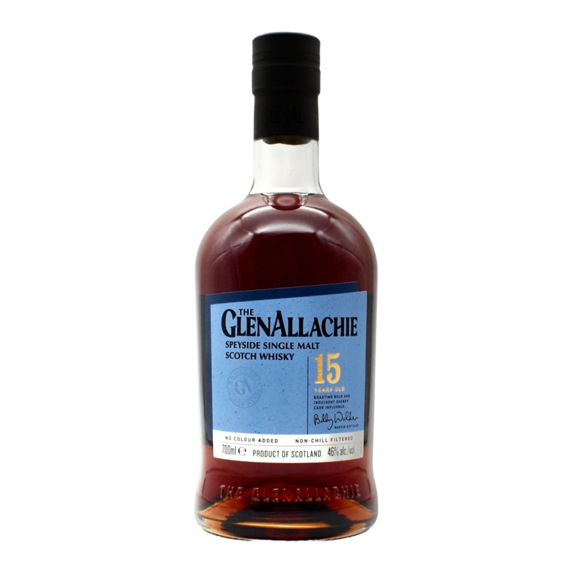 Glenallachie 15 Years Speyside Single Malt Scotch Whiskey 700ml