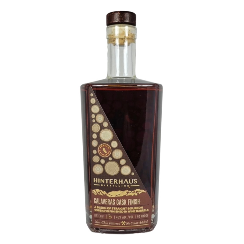 Hinterhaus Distilling Calaveras Cask Finished Bourbon 750ml