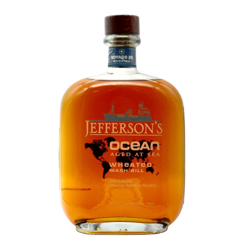 Jefferson's Straight Bourbon Ocean Aged At Sea Wheated Single Barrel 750ml