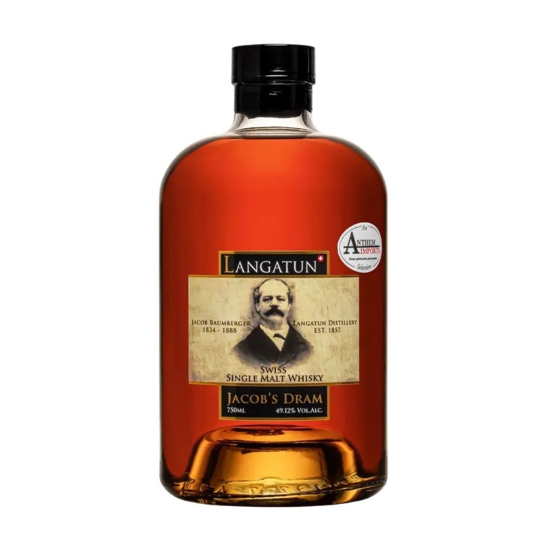 Langatun Jacob's Dram Swiss Single Malt Whisky 750ml