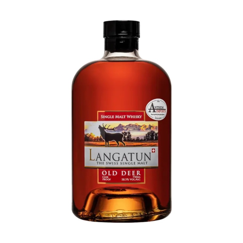 Langatun Old Deer Swiss Single Malt Whisky 750ml