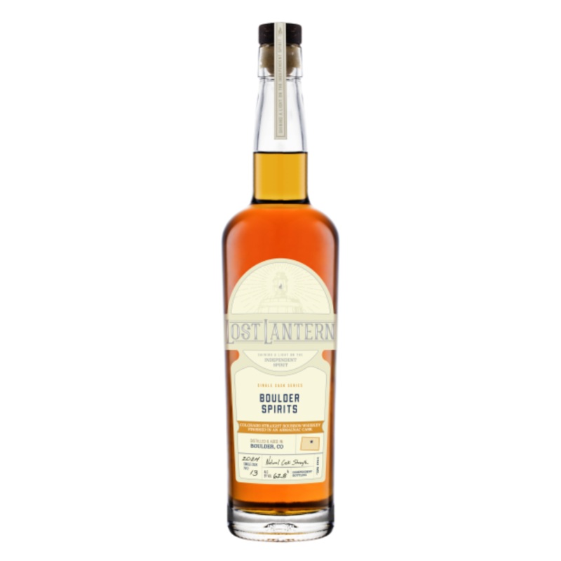 Lost Lantern Boulder Colorado Straight Bourbon Whiskey Finished In An Armagnac Cask 750ml