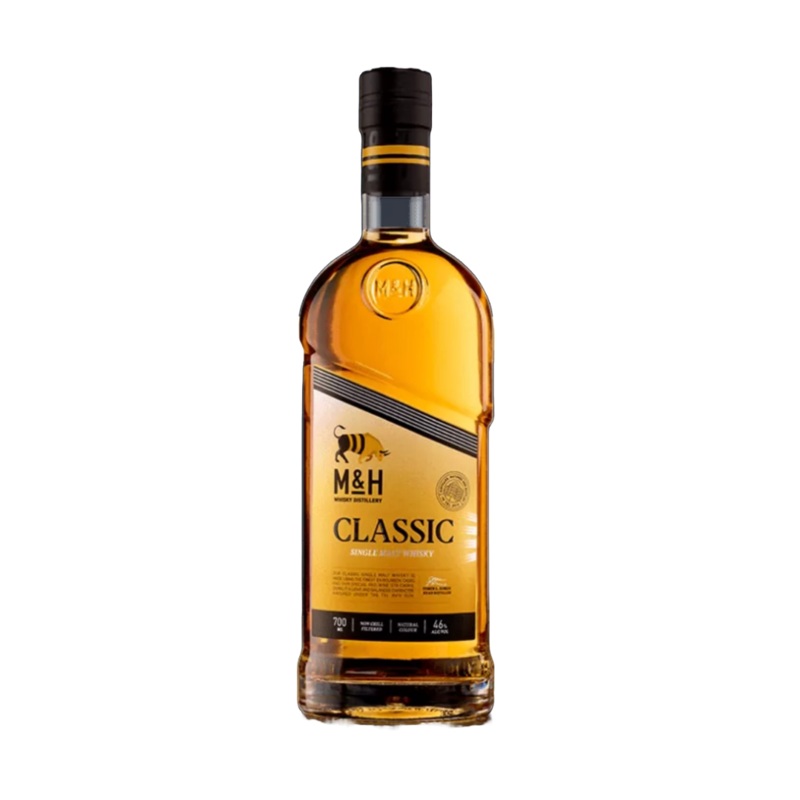 M&H Distillery Classic Single Malt Whisky 750ml