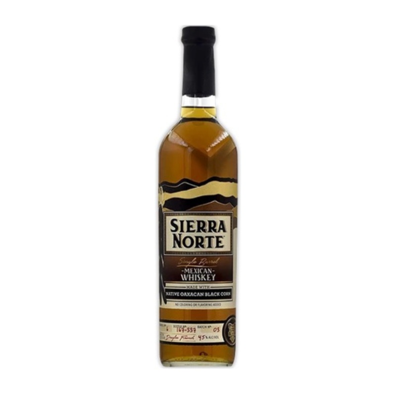 Sierra Norte Mexican Whiskey Black Corn 750ml