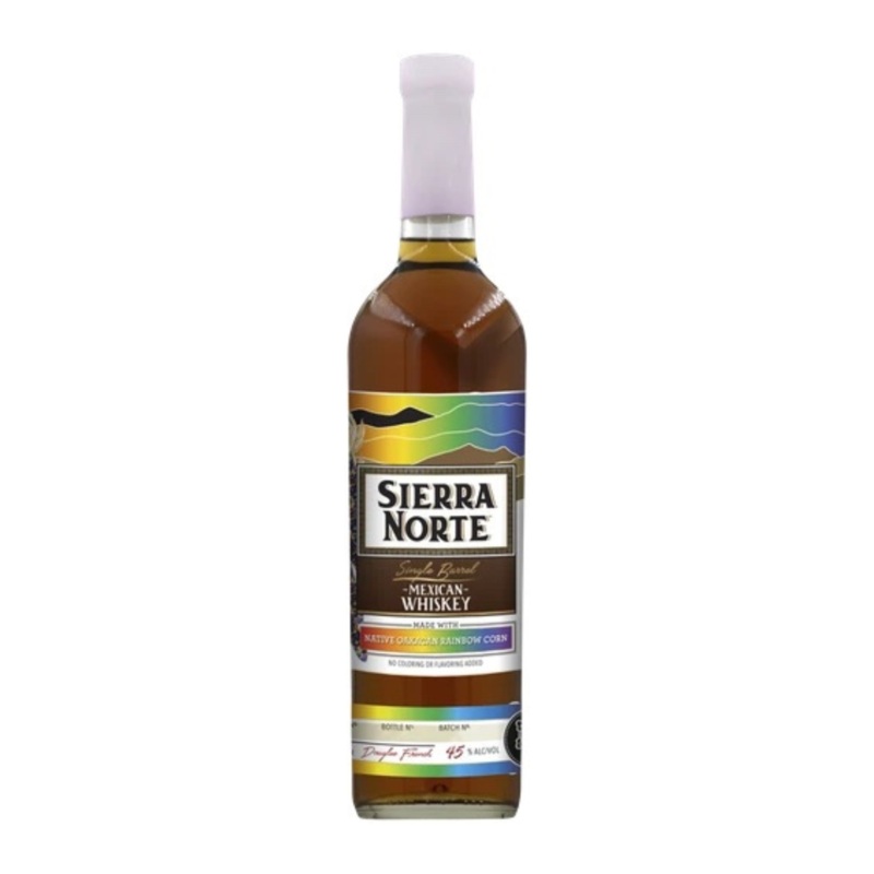 Sierra Norte Mexican Whiskey Rainbow Corn 750ml