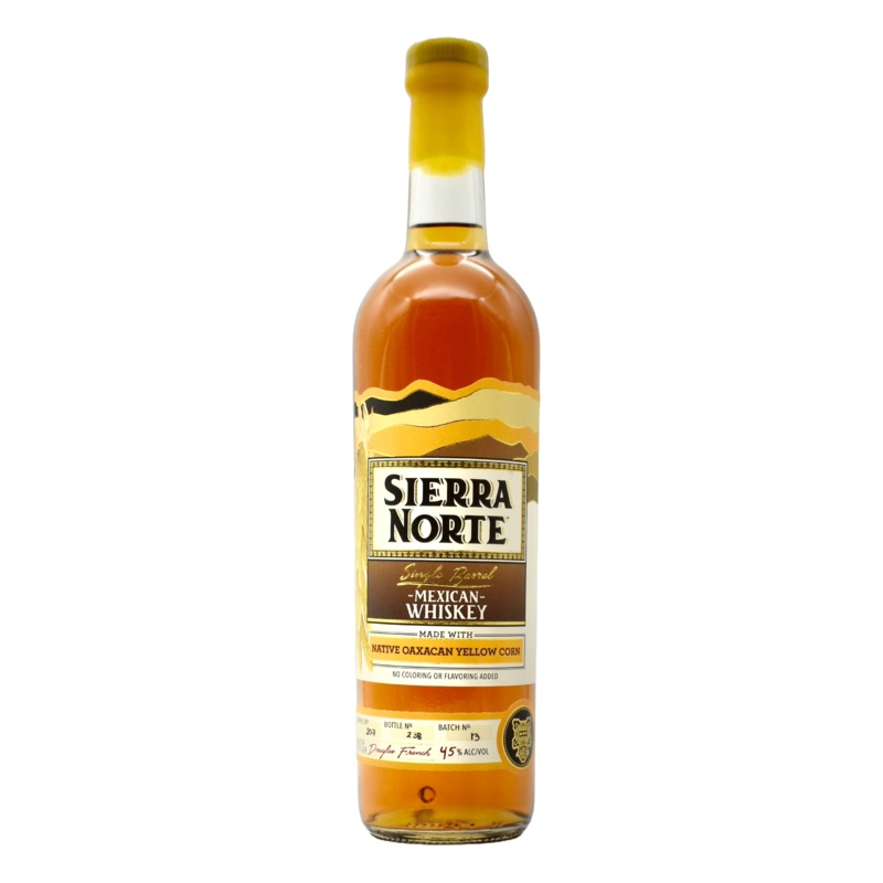 Sierra Norte Mexican Whiskey Yellow Corn 750ml