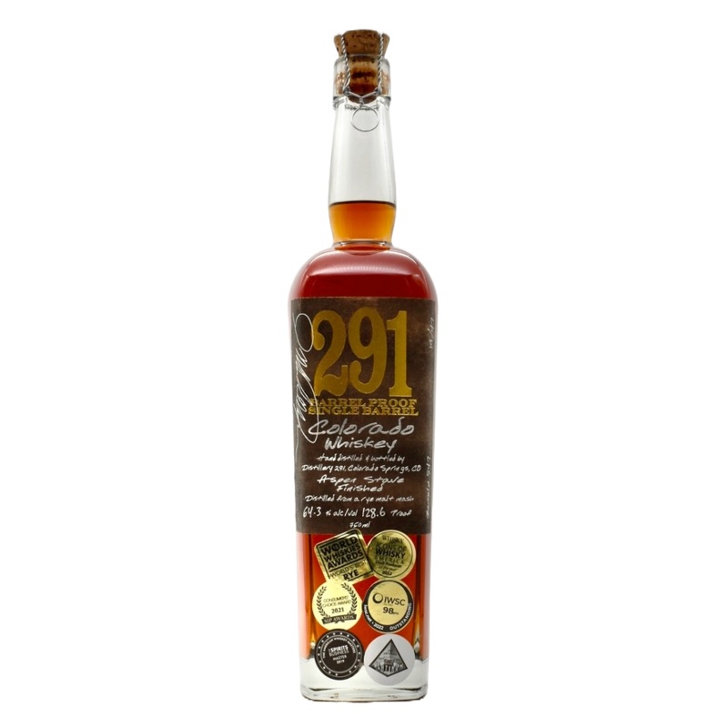 291 Colorado Whiskey Barrel Proof Single Barrel 750ml