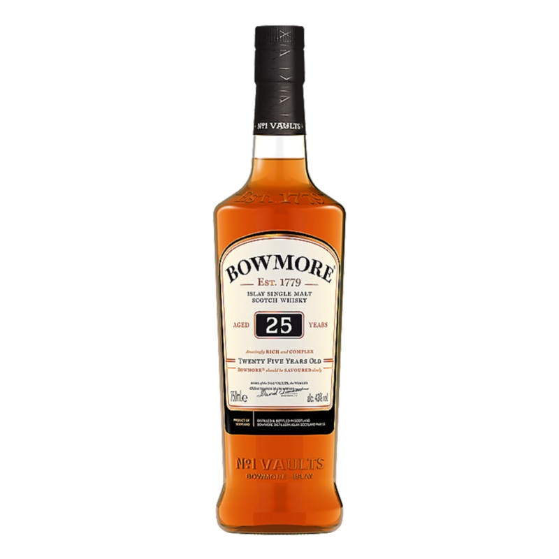 Bowmore Single Malt Scotch Whisky Small Batch Release 25 Year 750ml