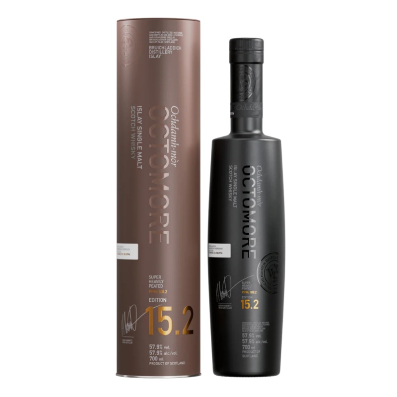 Bruichladdich Octomore 15.2 Scotch Whiskey 700ml