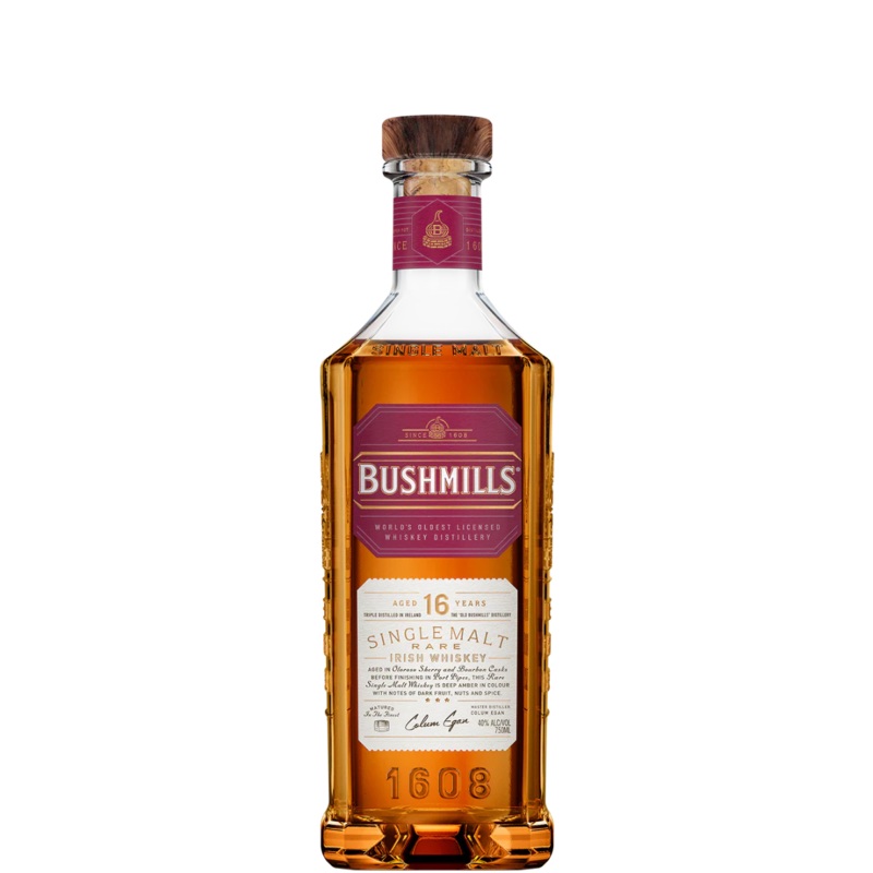 Bushmills 16 Year Old Single Malt Irish Whisky 750ml