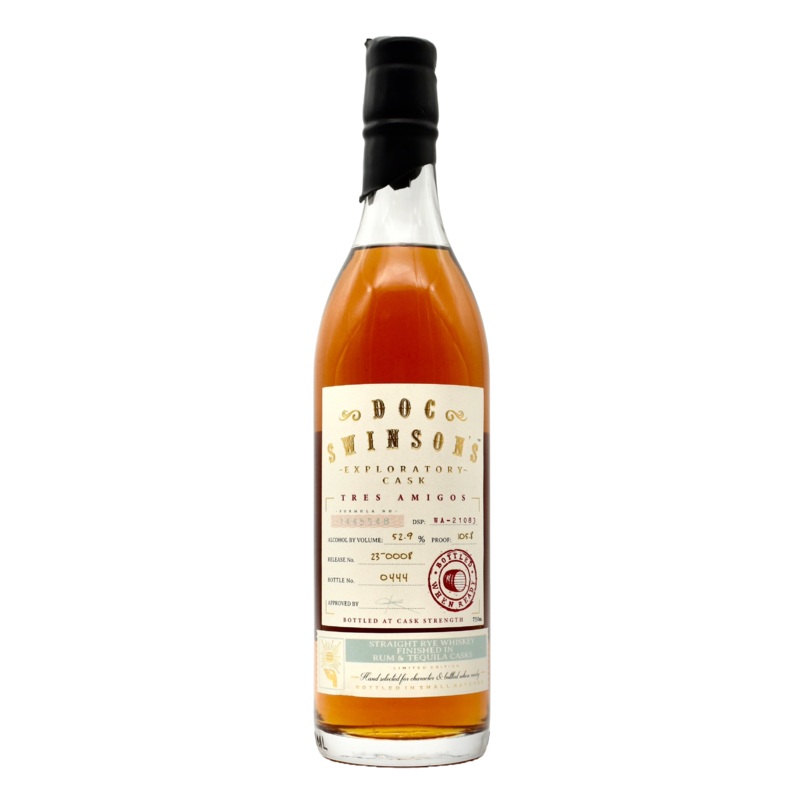 Doc Swinsons Bourbon Tres Amigos 750ml