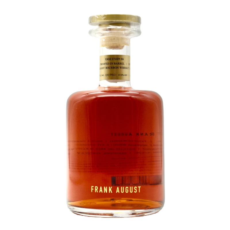 Frank August Bourbon Double Oaked Case Study: 04 750ml