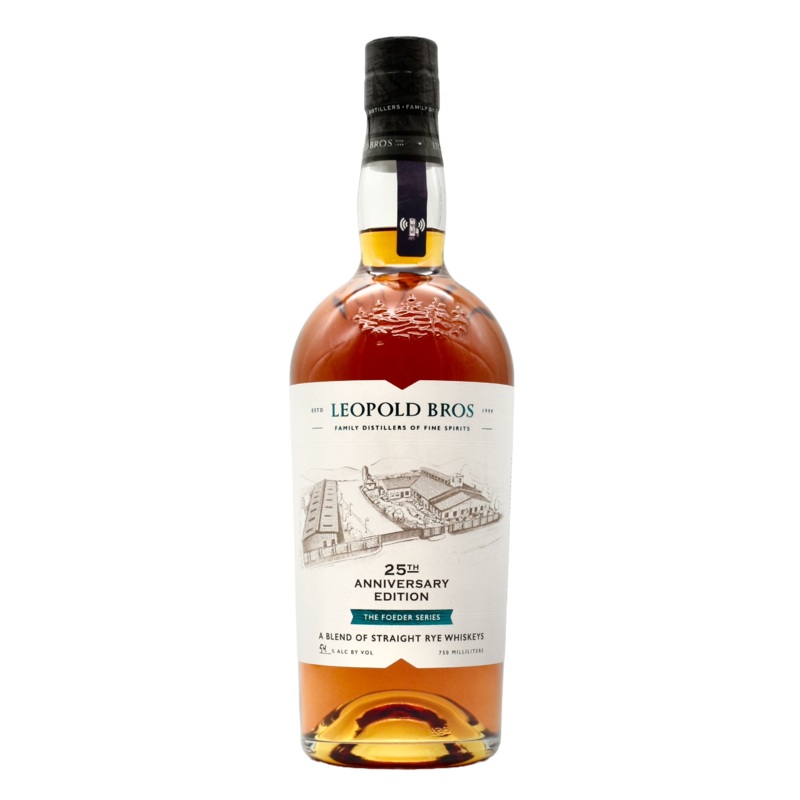 Leopold Brothers 25th Anniversary Rye Whiskey 750ml