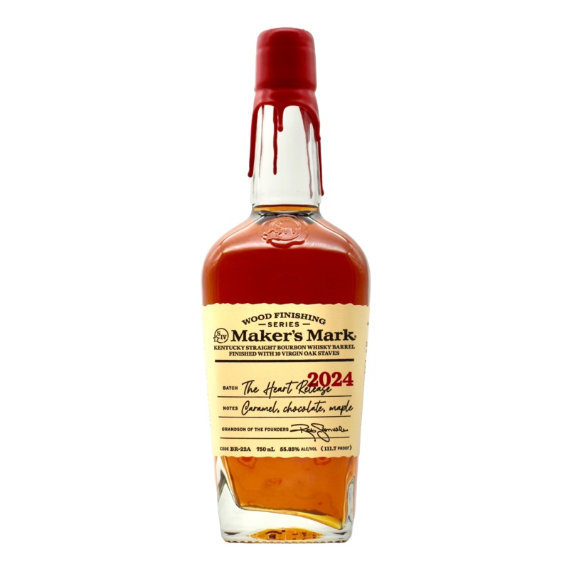 Makers Mark 'The Heart Release' Wood Finishing Series Bourbon 750ml