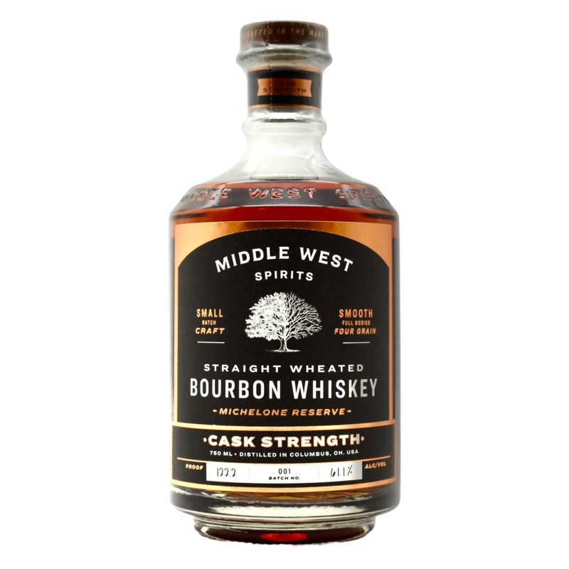 Middle West Cask Strength Straight Wheated Bourbon 750ml