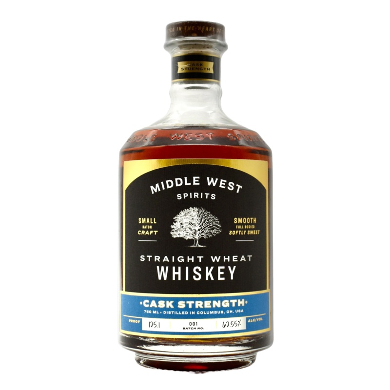 Middle West Cask Strength Wheat Whiskey 750ml