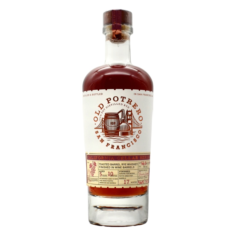 Old Potrero Rye Whiskey Cellar Series Sonoma Portworks Collaboration #2 700ml