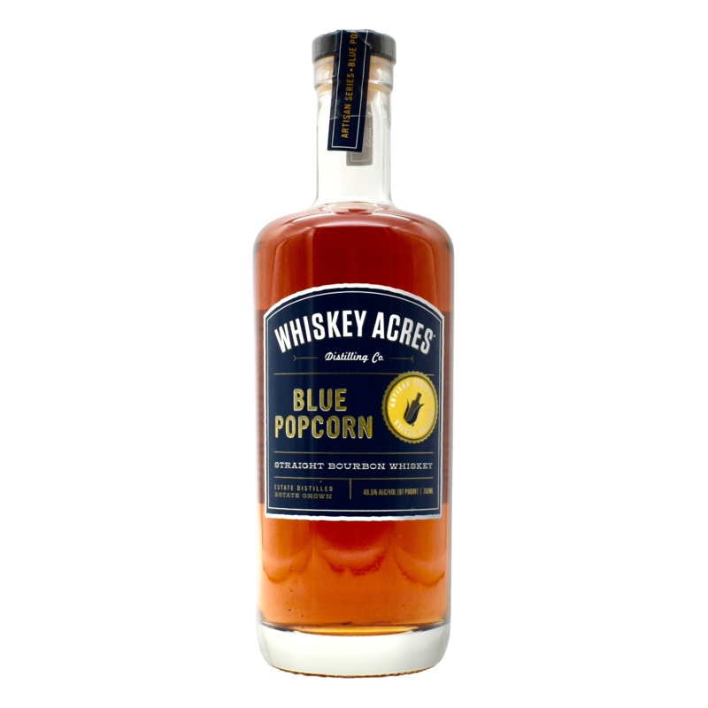 Whiskey Acres Bourbon Blue Popcorn 750ml