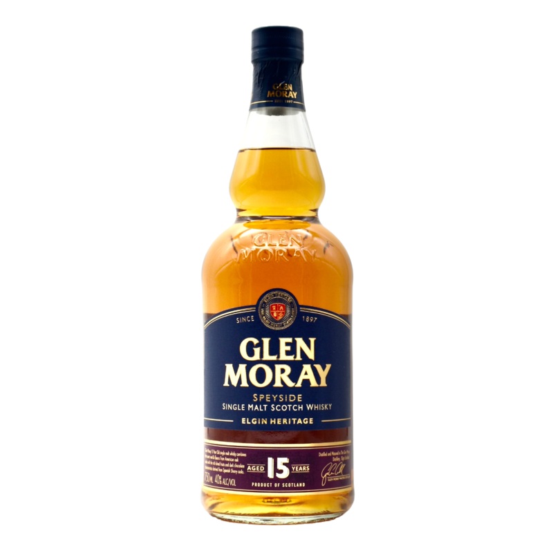 Glen Moray Scotch Whisky 15 Year 750ml