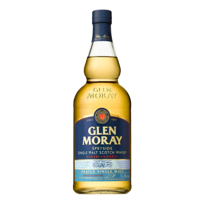 Glen Moray Scotch Whisky Peated Cask 750ml