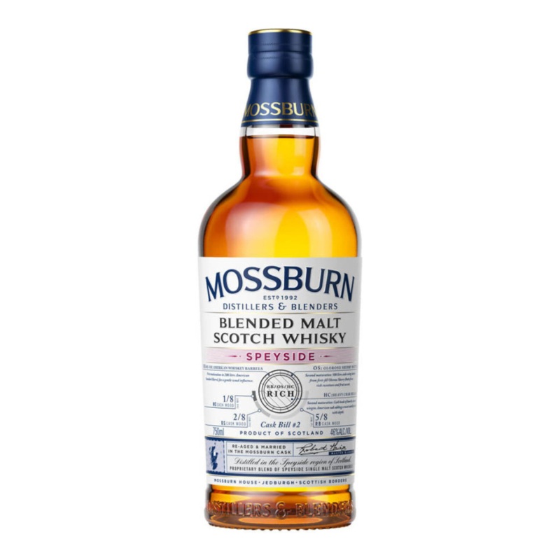 Mossburn Blended Malt Scotch Speyside 750ml