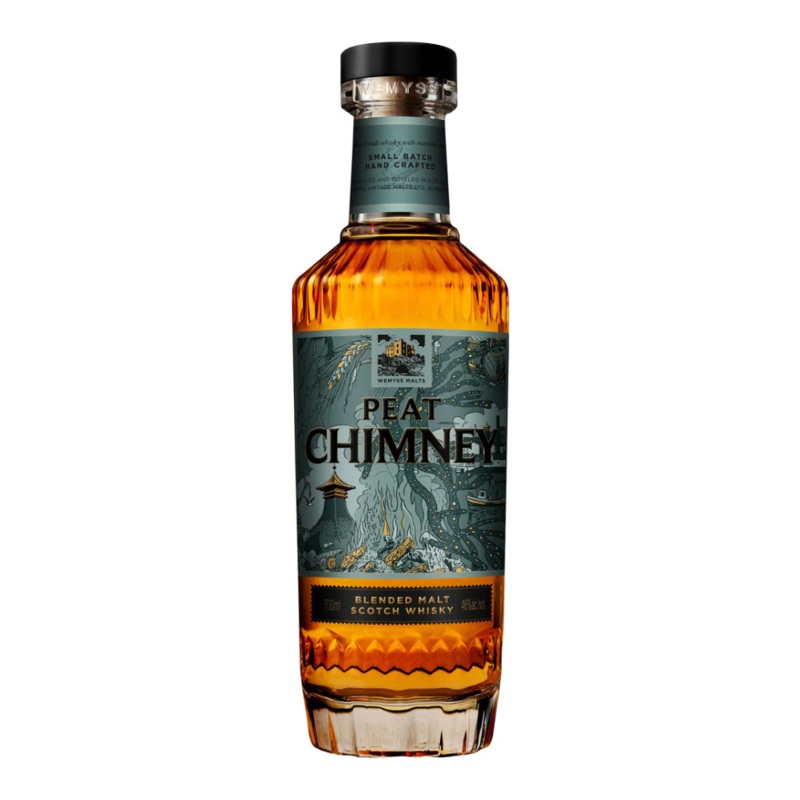 Wemyss Malts Peat Chimney Scotch Whisky 12 Year 750ml