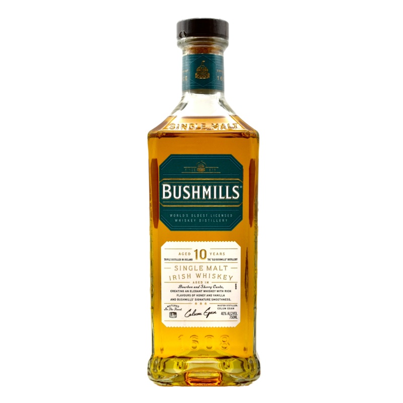Bushmills Irish Whiskey 10yr 750ml