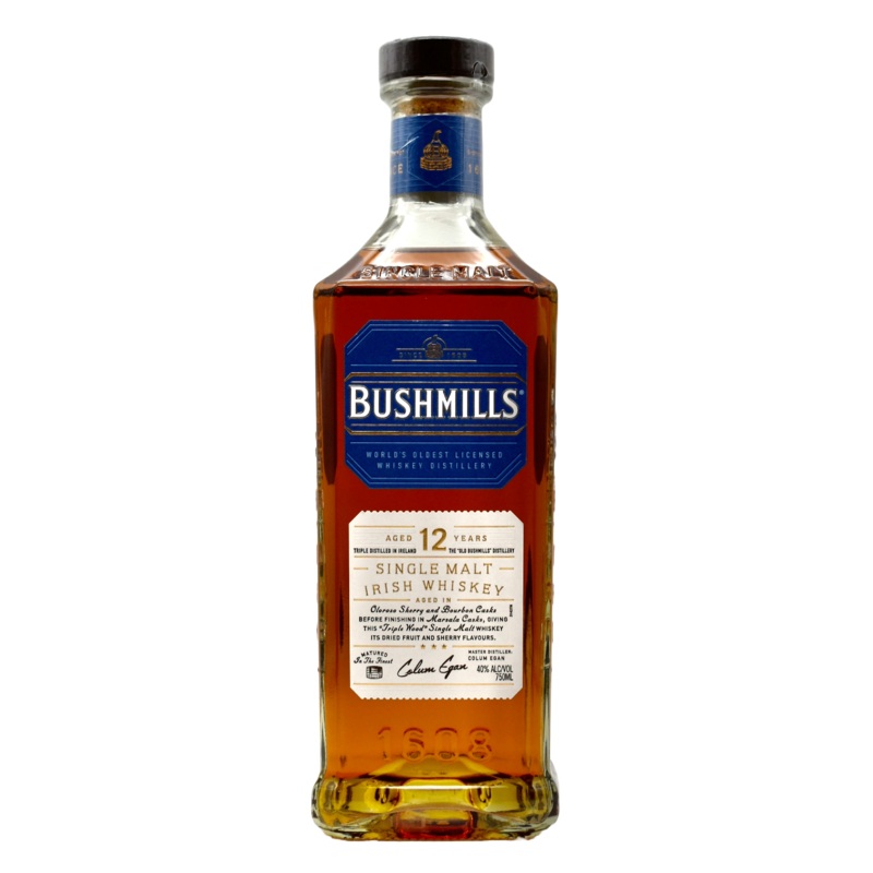 Bushmills Irish Whiskey 12yr 750ml