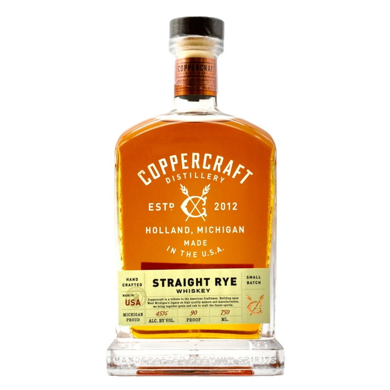 Coppercraft Straight Rye 750ml