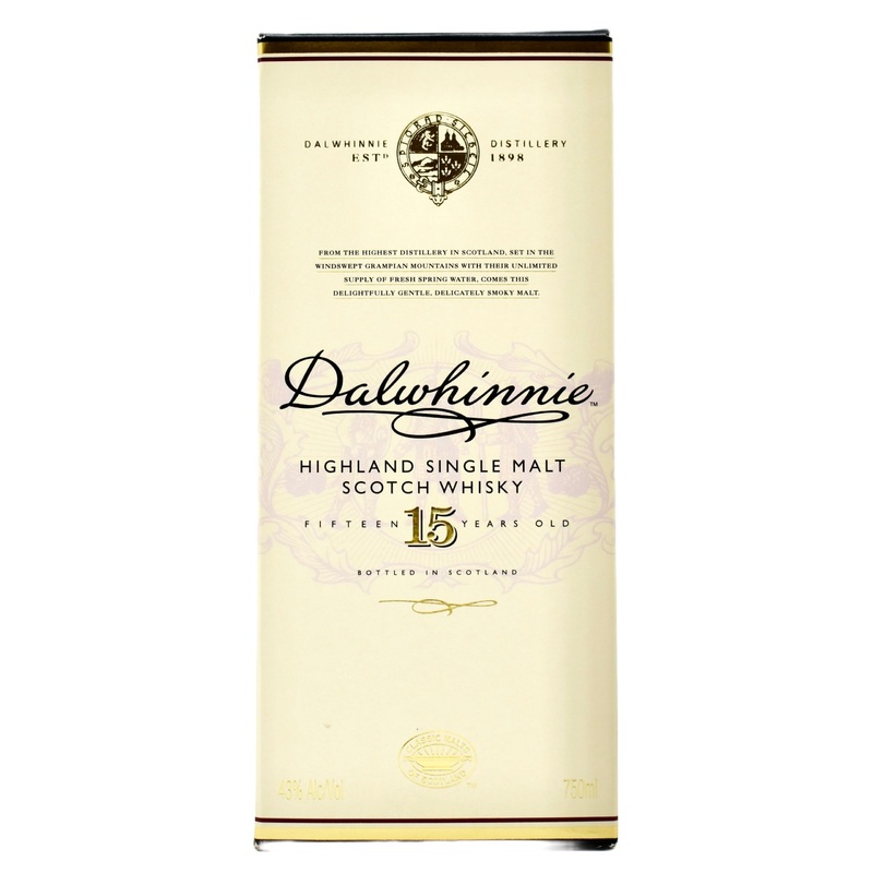 Dalwhinnie 15yr Scotch Whiskey 750ml