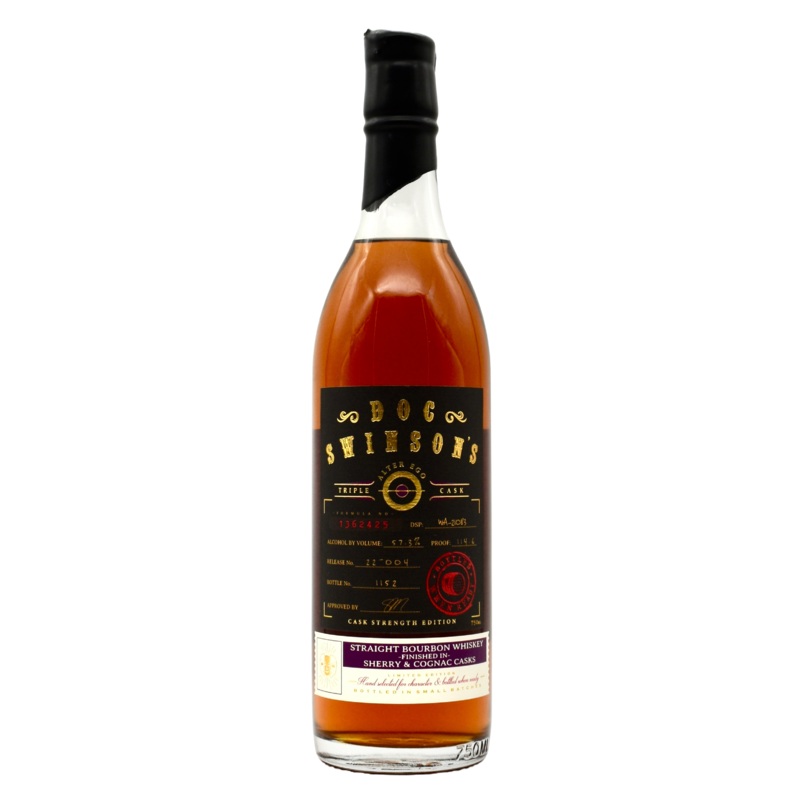 Doc Swinson Bourbon Triple Cask Strength 750ml