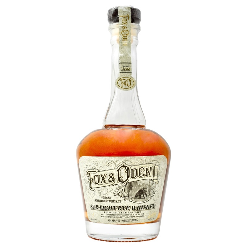 Fox & Oden Rye Whiskey 750ml