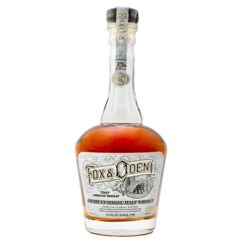 Fox & Oden Single Malt Whiskey 750ml
