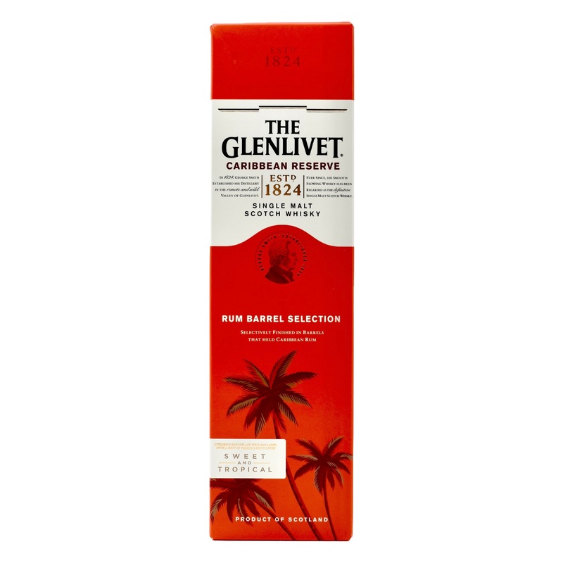Glenlivet Caribbean Reserve Scotch Whiskey 750ml