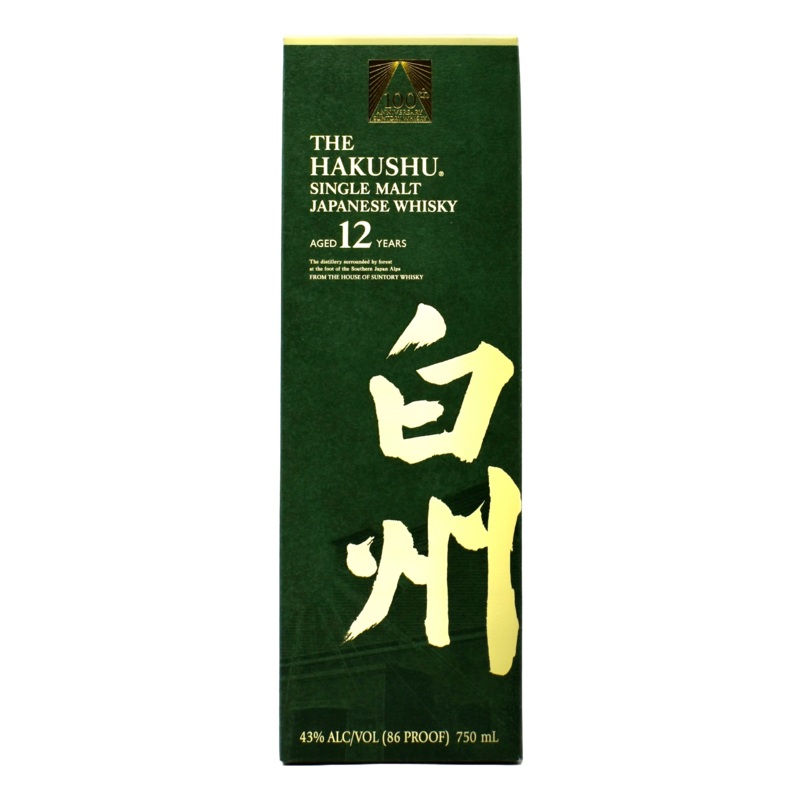 Hakushu Japanese Whisky 100th 12yr 750ml