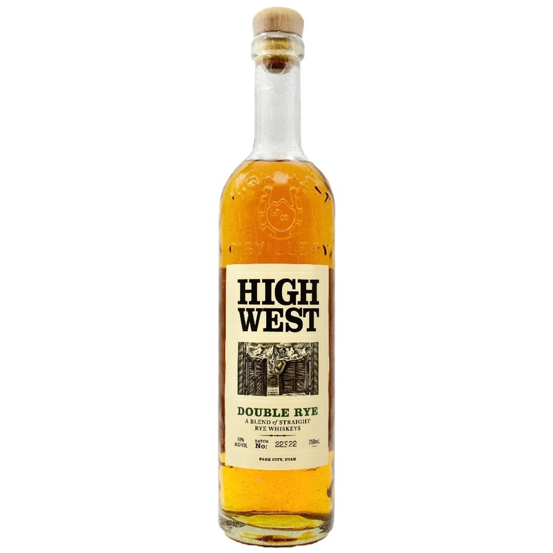 High West Rye Whiskey Double Rye 750ml