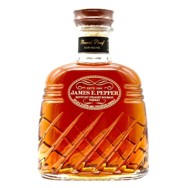 James Pepper Bourbon Decanter Barrel Proof 750ml