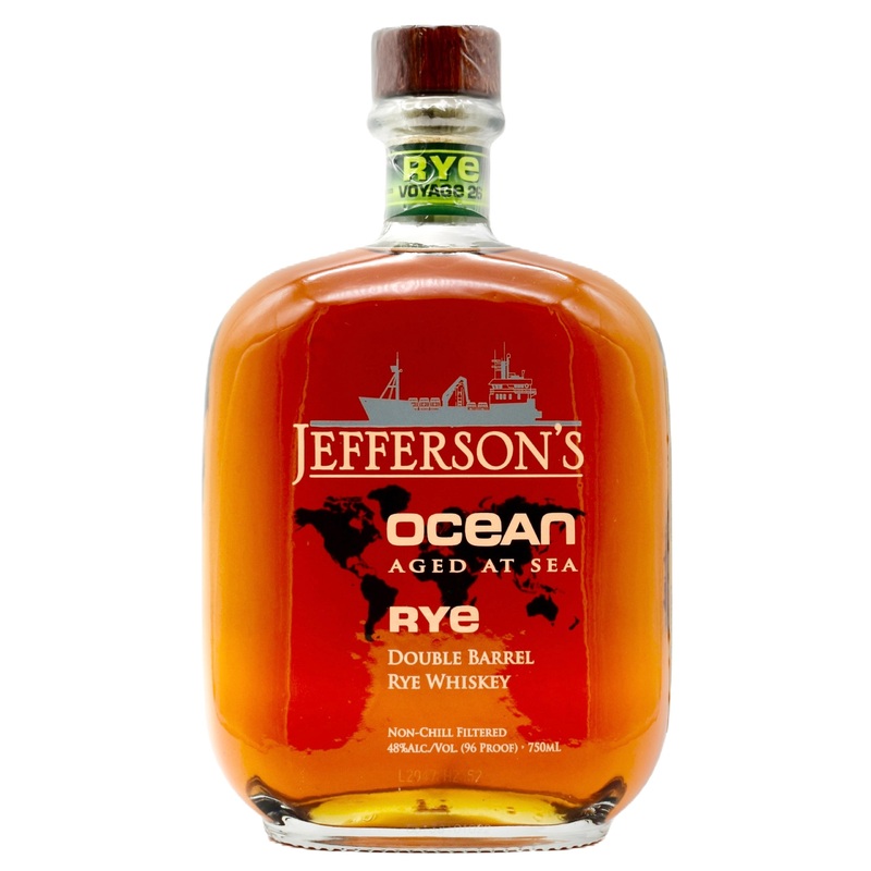 Jefferson Ocean Aged At Sea Rye Whiskey 750ml