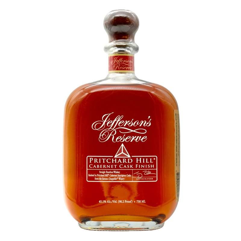 Jeffersons Bourbon Reserve Pritchard Hill 750ml