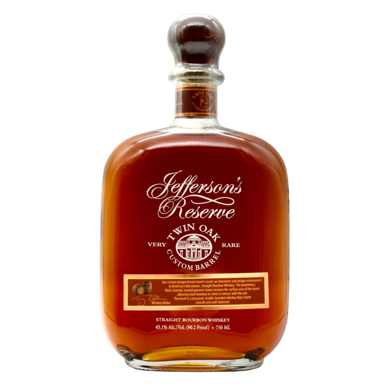 Jeffersons Bourbon Reserve Twin Oak 750ml