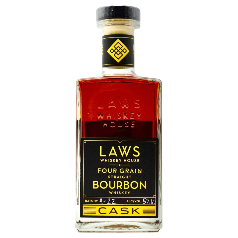 Laws Whiskey Four Grain Cask Strength 750ml