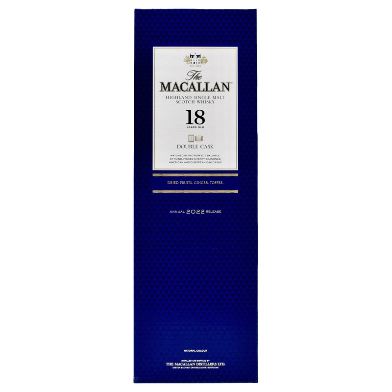 Macallan Scotch Whiskey 18yr Double Cask 750ml