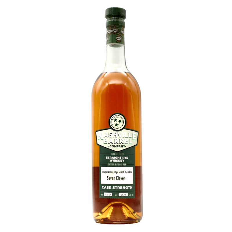 Nashville Barrel Co. Rye Whiskey Cask Strength 750ml