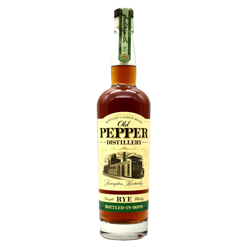 Old Pepper Bottled in Bond Rye Whiskey 750ml