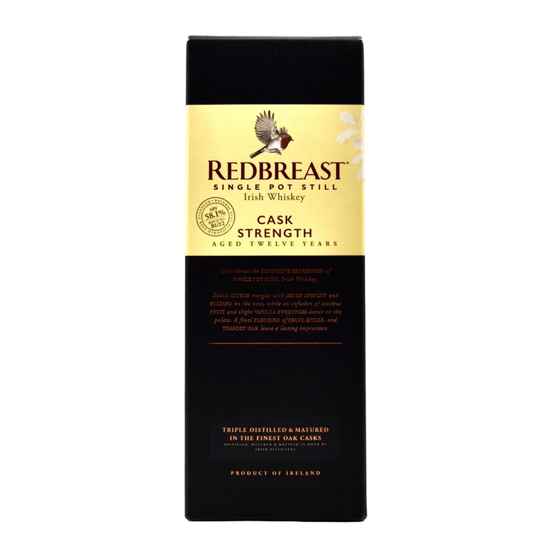 Redbreast Irish Whiskey Cask Strength 12yr 750ml