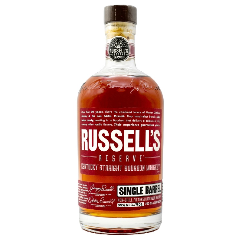 Russells Reserve Single Barrel Bourbon 750ml